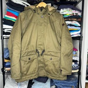 Timberland Waterproof Hooded Parka with Fleece Lining Sz XL